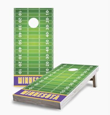 Skip's Garage Minnesota Vikings Regulation 2x4 Cornhole Game Set
