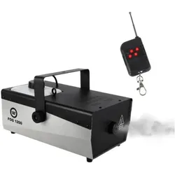Light4Me FOG 1200 V2 Nebelmaschine Nebel Fernbedienung, Nebelmaschine