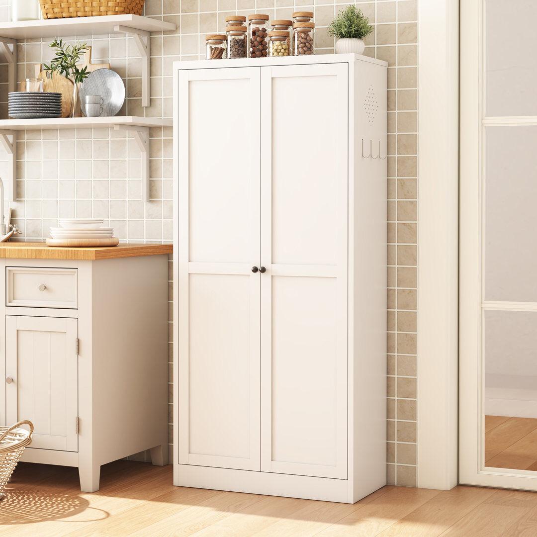 MAKEACE 155 cm H Standard Pantry / Tall Cabinet 155cm H X 70cm W X 35cm D
