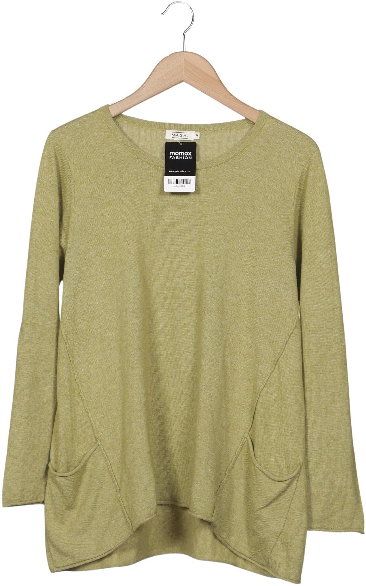 The Masai Clothing Company Damen Pullover, Hellgrün, Gr. M, kein / Etikett - Second Hand