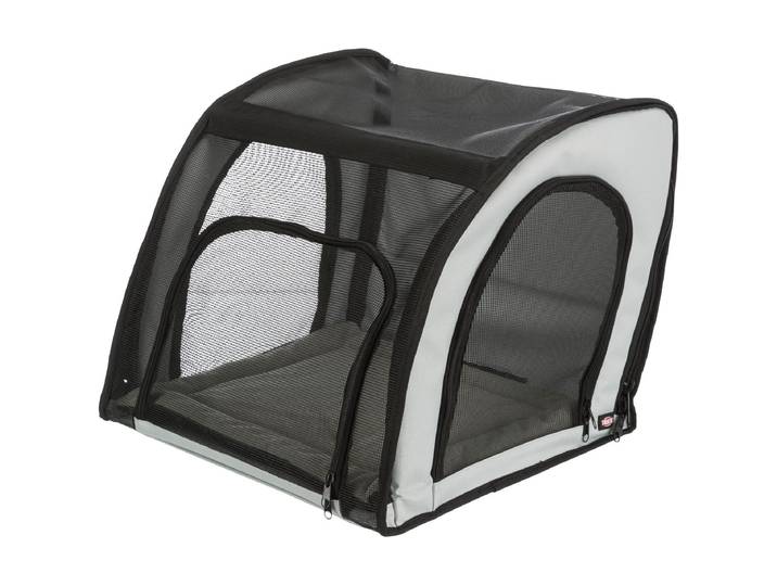 Hunde-Autositz TRIXIE Trixie Auto-Sitz, 44×37×40 cm , grau (grau, schwarz), B/H/L: 44cm x 37cm, Tierbetten, Hunde-Autositz