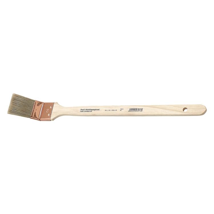 HP Autozubehör Heizkörperpinsel Breite 25 mm Borstenlänge 45 mm helle Chinaborste Profi-Maler (25 mm) (58810)