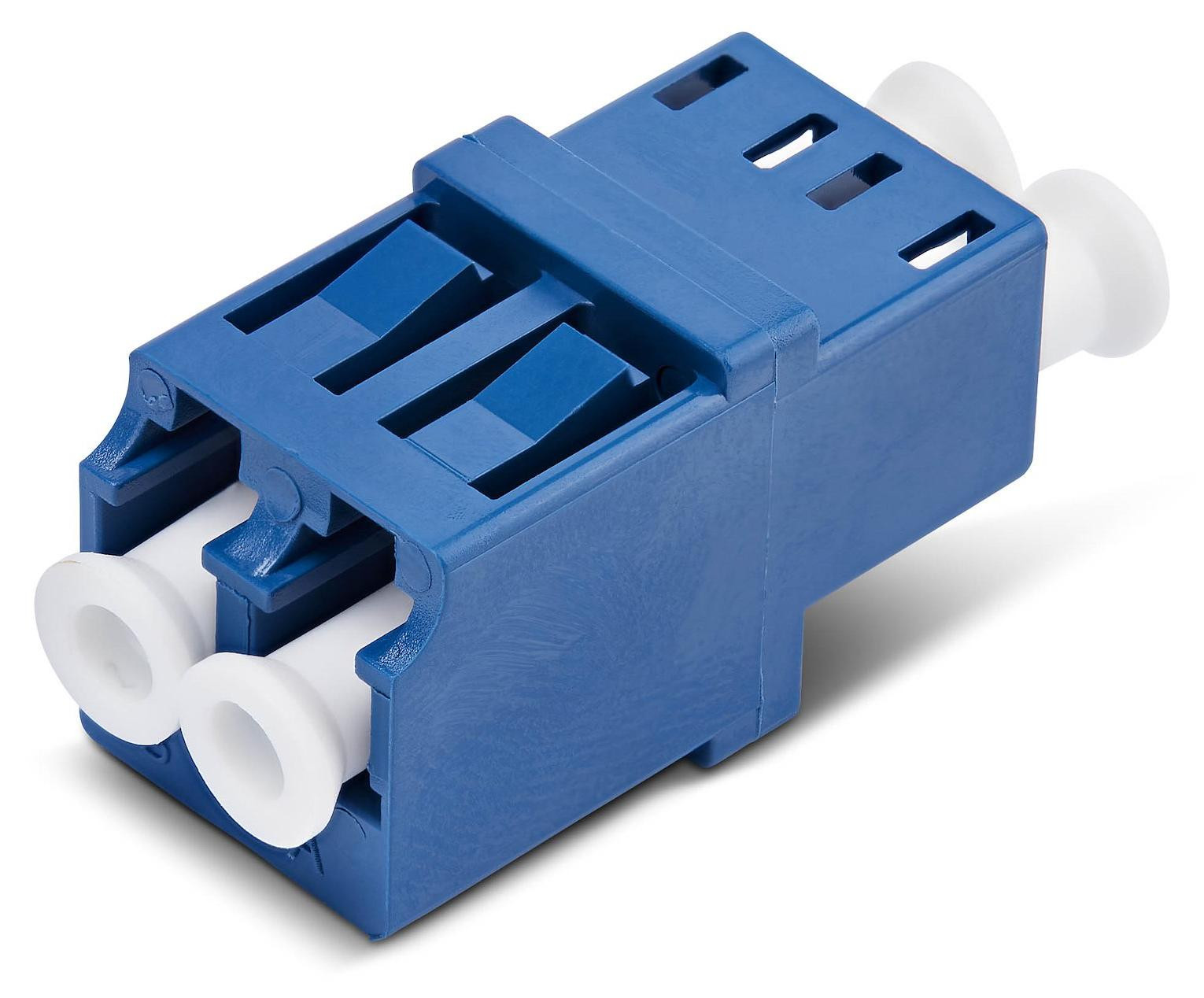 StarTech LC/UPC Duplex Glasvezel Koppelstuk Single Mode Blauw Wit LCLCSMCOUPLER