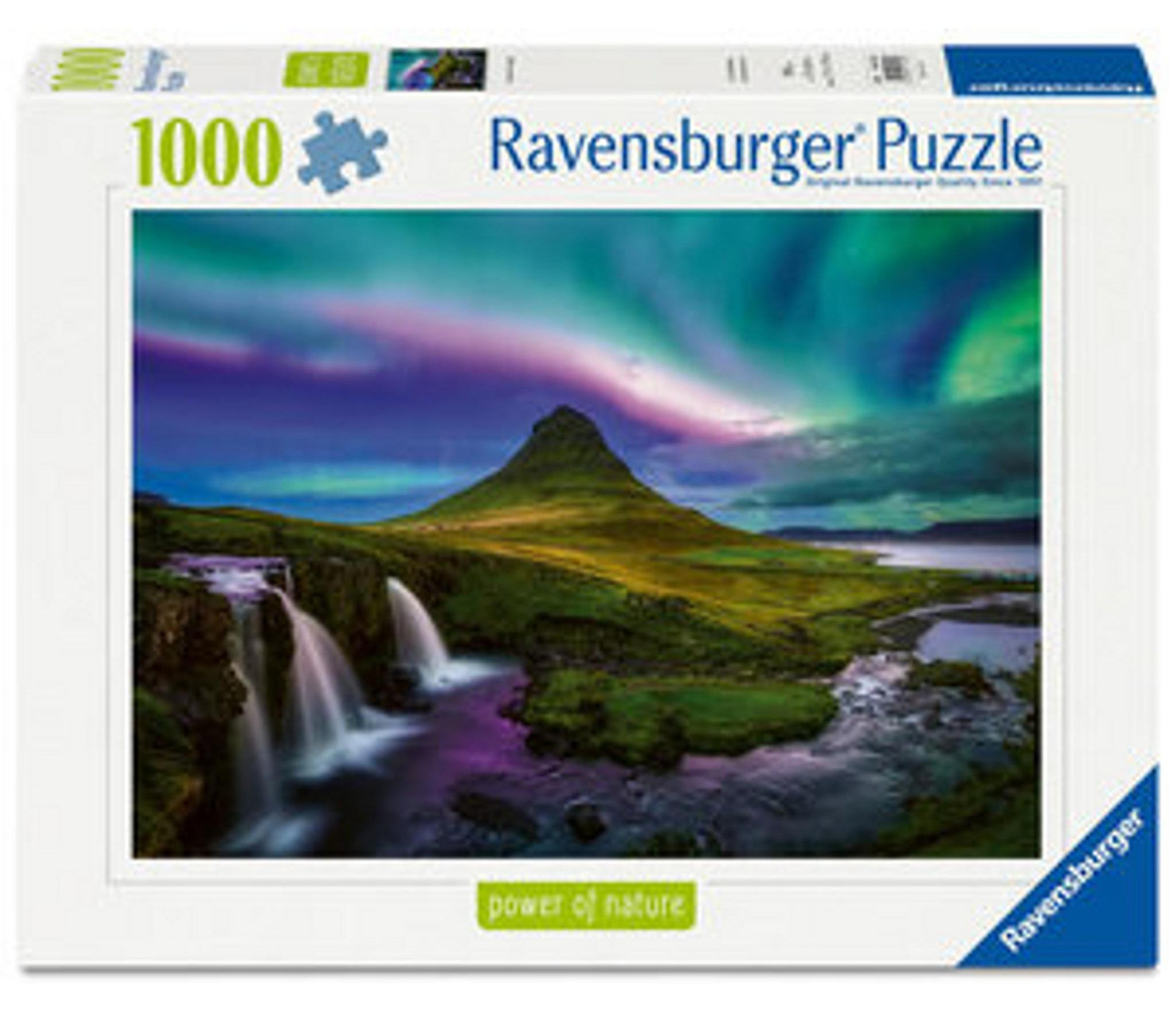 Ravensburger Puzzel Noorderlicht boven Kirkjufell 1000 stukjes