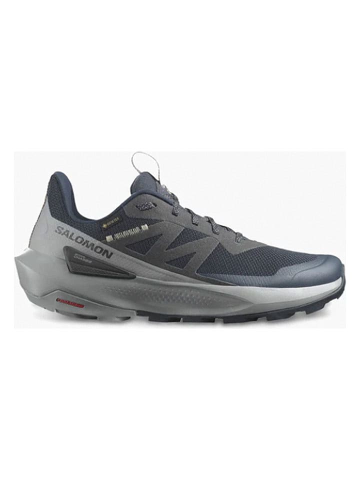 SALOMON Laufschuhe "ELIXIR ACTIV GTX" in Grau/ Dunkelblau/ Khaki - 46