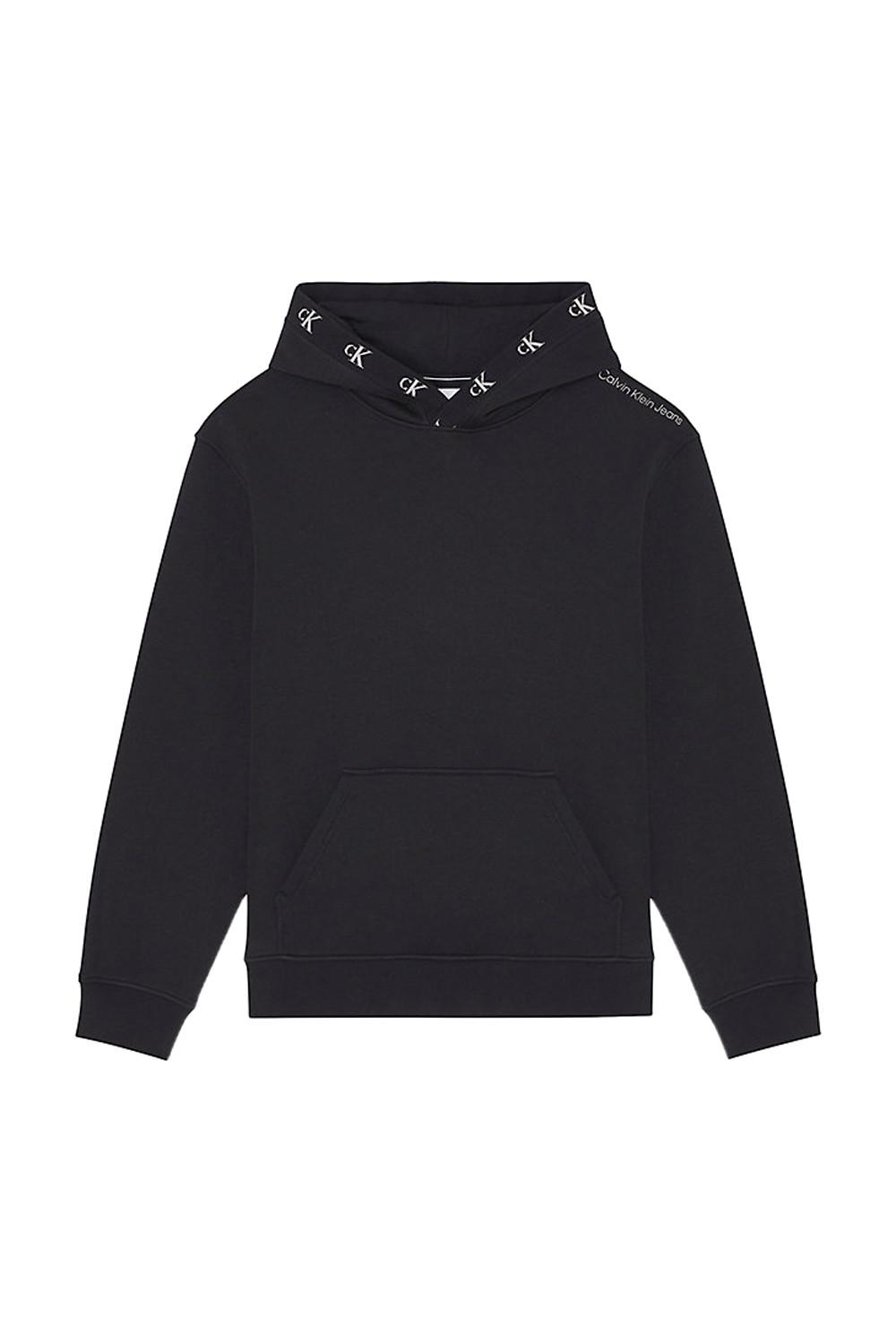 Calvin Klein Jeans Heren Hoodie In Zwart