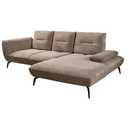 Ecksofa Payton Cord Taupe /