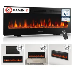 KAMINIO KAMINIO Elektrokamin MARLON - Elektrischer 3-in-1 Kamin - 50 Zoll