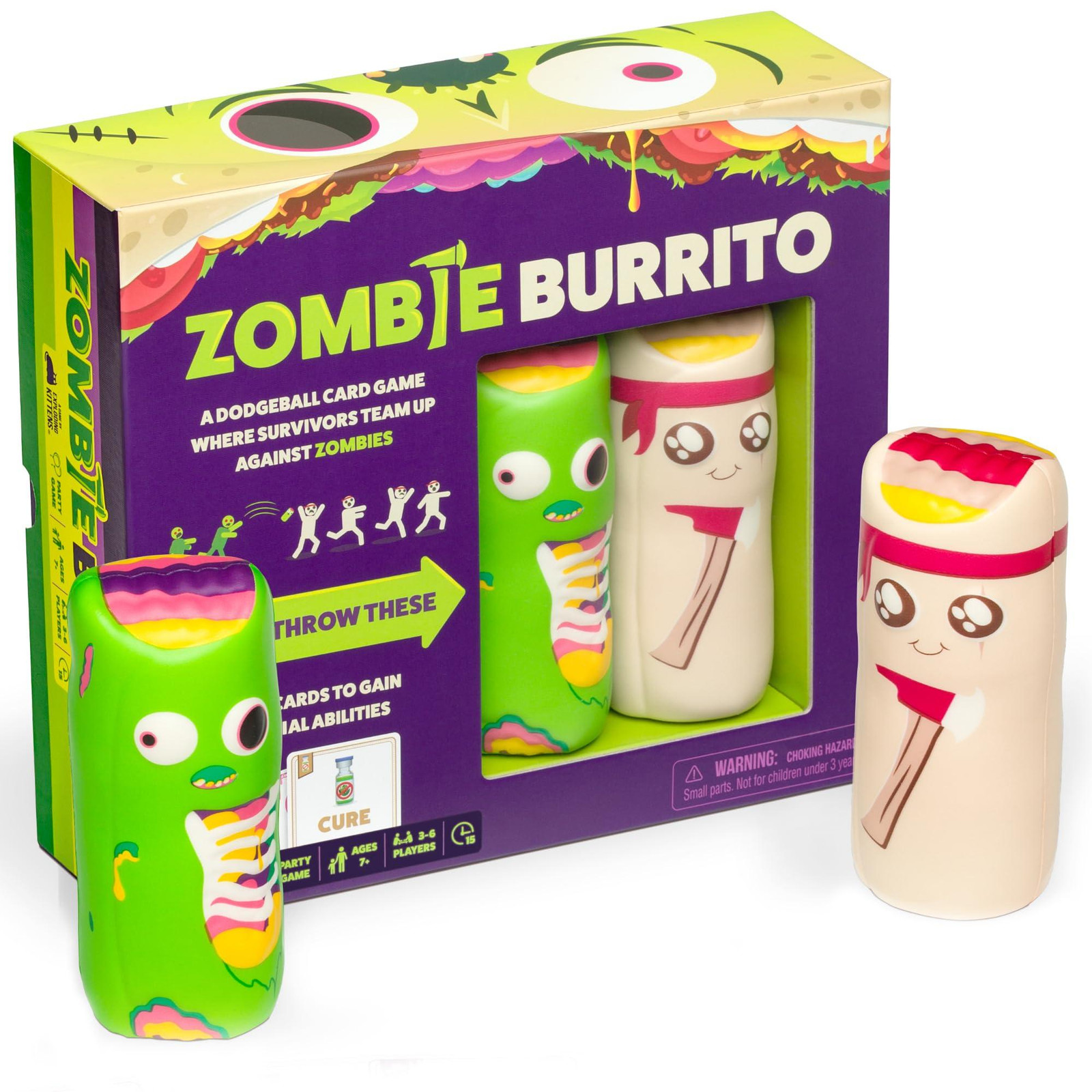 Asmodee Zombie Burrito Kaartspel voor het hele gezin vanaf 7 jaar