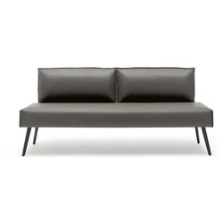 Gutekunst - Die Möbelkollektion Bank Orbit Stoff Grau Dunkelgrau 170 cm