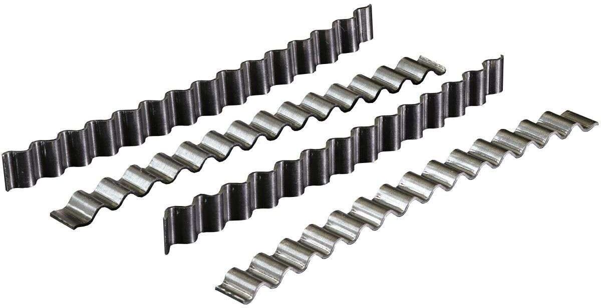 Weber sys Estrichklammern, zum „Vernähen“ von Trennrissen, sehr gute Flankenhaftung, 70 x 6 mm, 100-er Pack