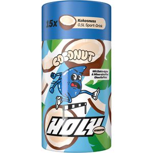 Holy Getränkepulver Hydration Coconut, Iso-Drink, mit Elektrolyten, Vitaminen & zuckerfrei, 15 Stück