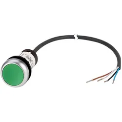 Eaton Drucktaster flach Grün C22-D-G-K10-P62 1 St., Schalter + Taster, Grün