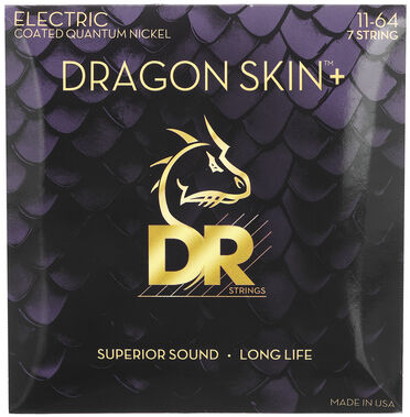 DR Strings Dragon Skin+ DEQ-7/1164 Coated