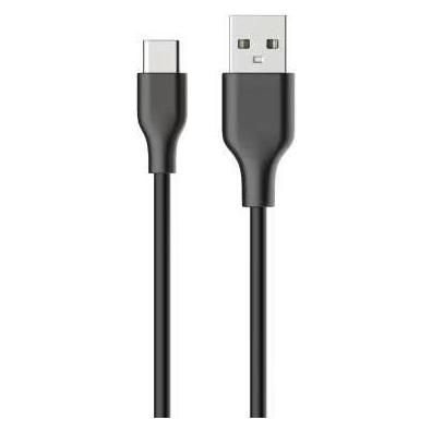 Konrow KCATCPB1- USB-Kabel Typ C auf Typ A (1m, 3A, Schwarz) - Originalverpackung (1 m) (47121721)