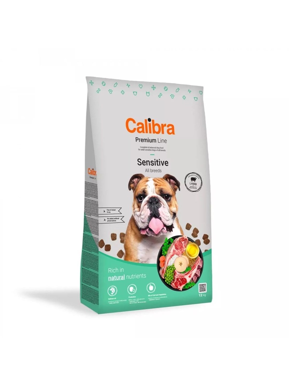 Calibra Dog Premium Sensitive Lamm Trockenfutter für Hunde - 12kg