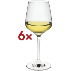 Rona Weinglas Wine 02 Image 360 ml /-/ 0,2 l 6 Stück transparent, 21 cm