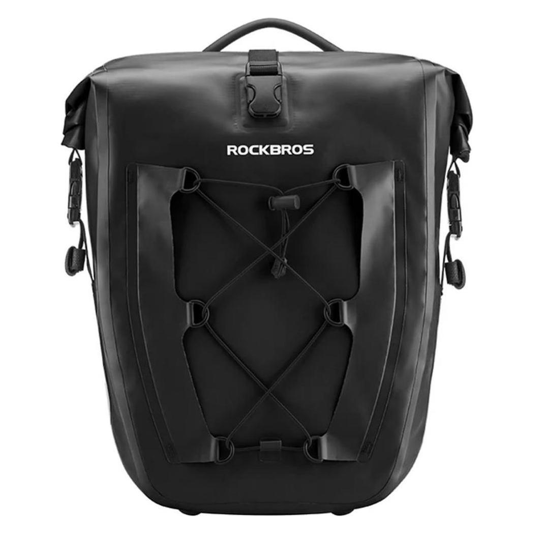 Rockbros 30140022001 wasserdichte Fahrradtasche für den Kofferraum - Schwarz (32 l, Gepäckträgertasche) (1701423730)