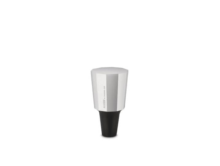Alessi NF12 - Bouchon pour Vin de Design\, en Zamak Chromé et Silicone\, Diamètre 3\,5 cm\, Acier