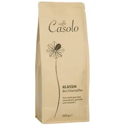 Caffè Casolo Klassik ganze Bohne bio 500g