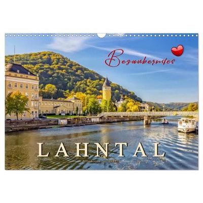 Bezauberndes Lahntal (Wandkalender 2027 DIN A3 quer), CALVENDO Monatskalender
