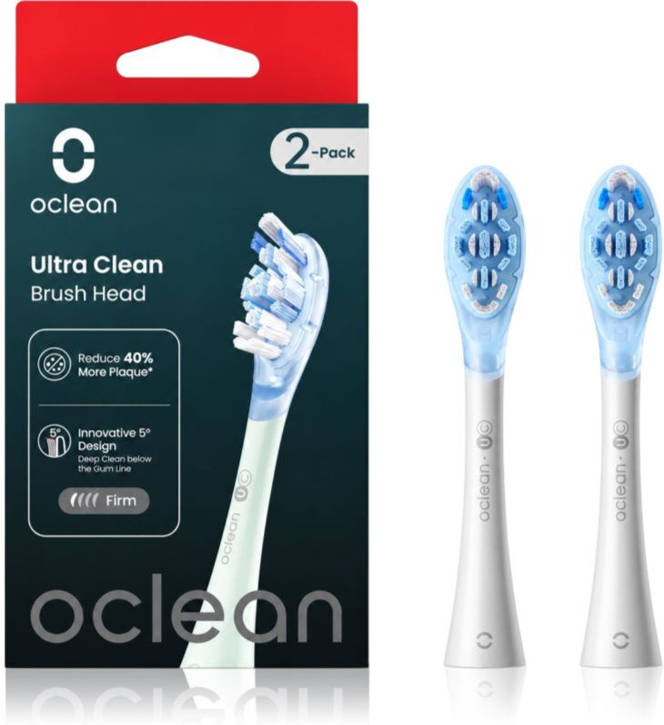 Oclean Ultra Clean UC03 W02- Replacement Heads For Toothbrush white 2 pc