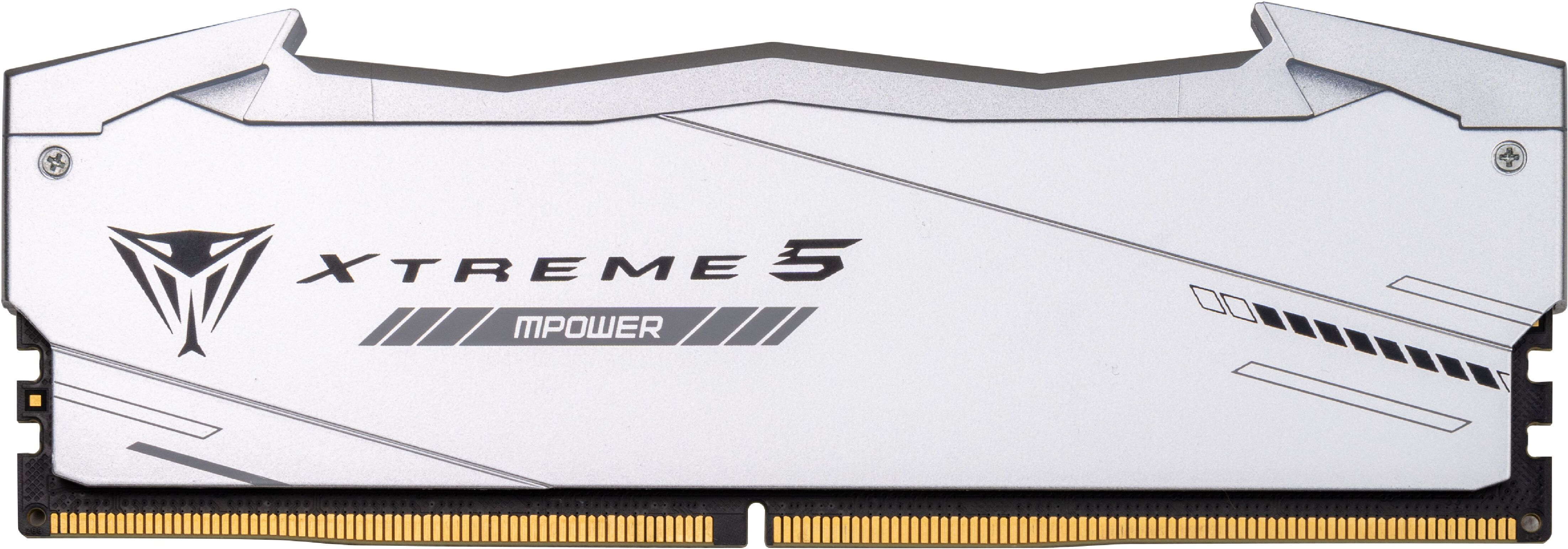 Patriot Viper Xtreme 5 RGB MPOWER 48GB (2 x 24GB) DDR5-6000 CL30 Desktop Memory Kit