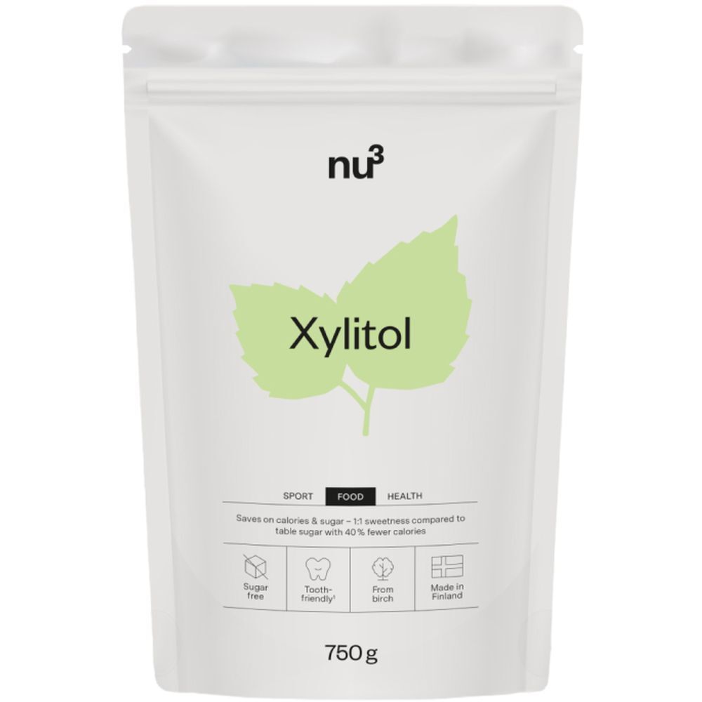 nu3 Xylit (neues Design) 750 g Pulver
