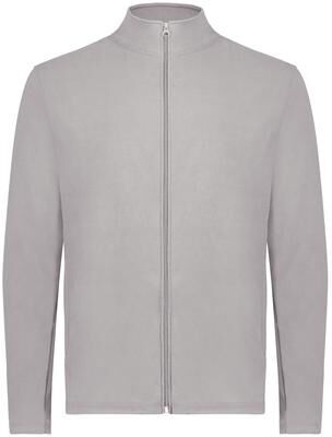 Augusta Sportswear 6861 Micro-Lite Fleece Full Zip Jacket in Grey size 3XL   Polyester