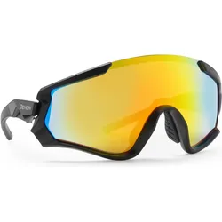 Demon, Unisex, Sportbrille, Krono (matt schwarz-orange), Schwarz, Orange