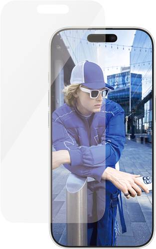 PanzerGlass Classic Fit Displayschutzglas Apple iPhone 16 Pro 1 St. Anti-Fingerprint, kratzfest 2874