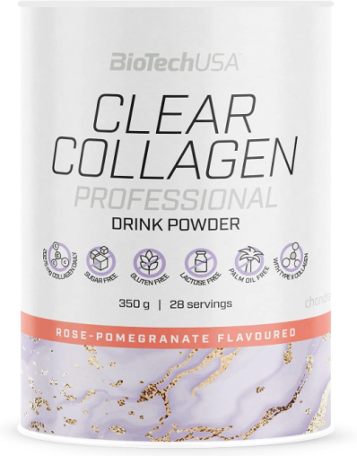 BiotechUSA Clear Collagen Professional Pomegranate-Pink 350 gr