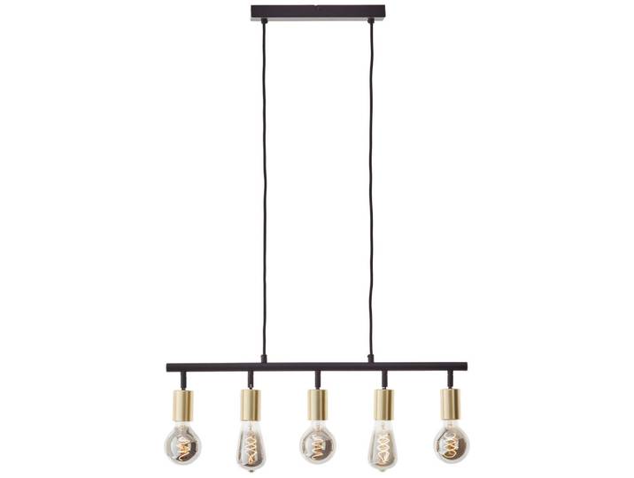 Brilliant Balkenpendel Tiffany 99684/78, Schwarz, Metall, E27, 63x90x6 cm, Lampen & Leuchten, Innenbeleuchtung, Hängeleuchten, Pendelleuchten