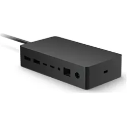 Microsoft Surface Dock 2 for business (Docking Port, 1 Port), Dockingstation + USB Hub, Schwarz