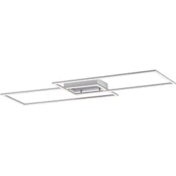 LED-Deckenleuchte Inigo in Chromfarben max. 47 Watt Deckenlampe