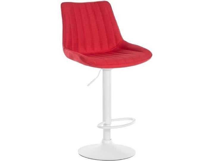 -CLP-Tabouret de bar Toni en Tissu Pied trompette en Métal-Array