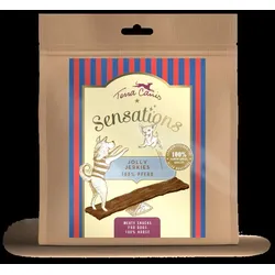 Terra Canis Sensations 90g Jolly Jerkies Hundesnack 1 x 90 Gramm Jolly Jerkies Pferd