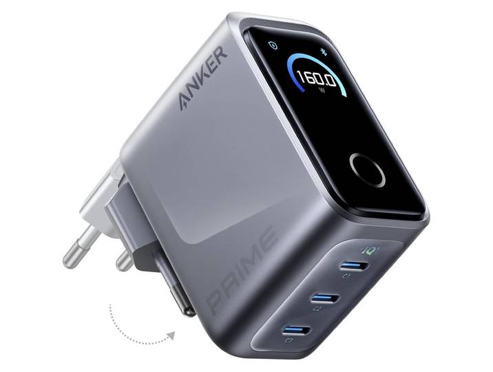 Anker Prime wired charger (160W 140Wmax) 3C support IoT Oplader