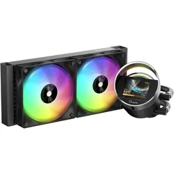 Ocypus Sigma L24 ARGB (schwarz), CPU Wasserkühler, Schwarz