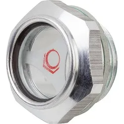 ÖLSCHAUGLAS MIT REFLEKTOR, D1=M22X1,5, D=29,5, ALUMINIUM