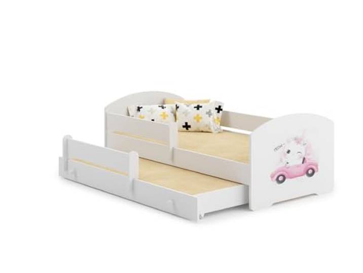 Tweepersoonsbed Luk 160x80 met kinderafbeeldingen