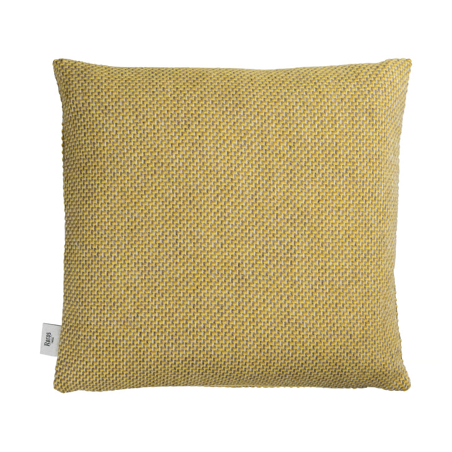 Røros Tweed Una kussen Ochre 50 x 50 cm
