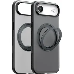 Torras Ostand R Fitness Series Iphone (Apple iPhone 17), Smartphone Hülle, Schwarz