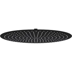 Helloshop26 - Regenduschkopf Handbrause Badaccessoire Edelstahl 50 cm rund schwarz 02_0002076