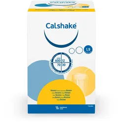 Calshake Banane Beutel Pulver 7X87 g