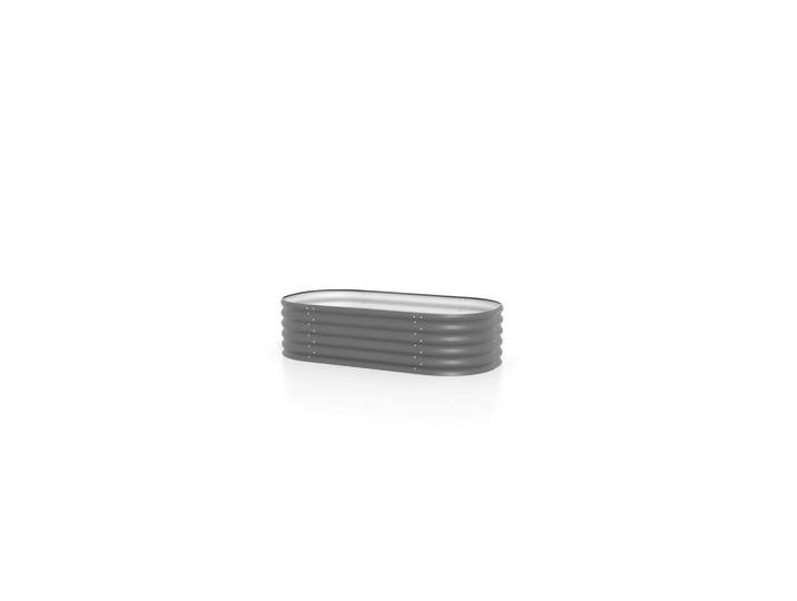 Hochbeet Vita 82,1x40,1x162,1 oval, Anthrazit