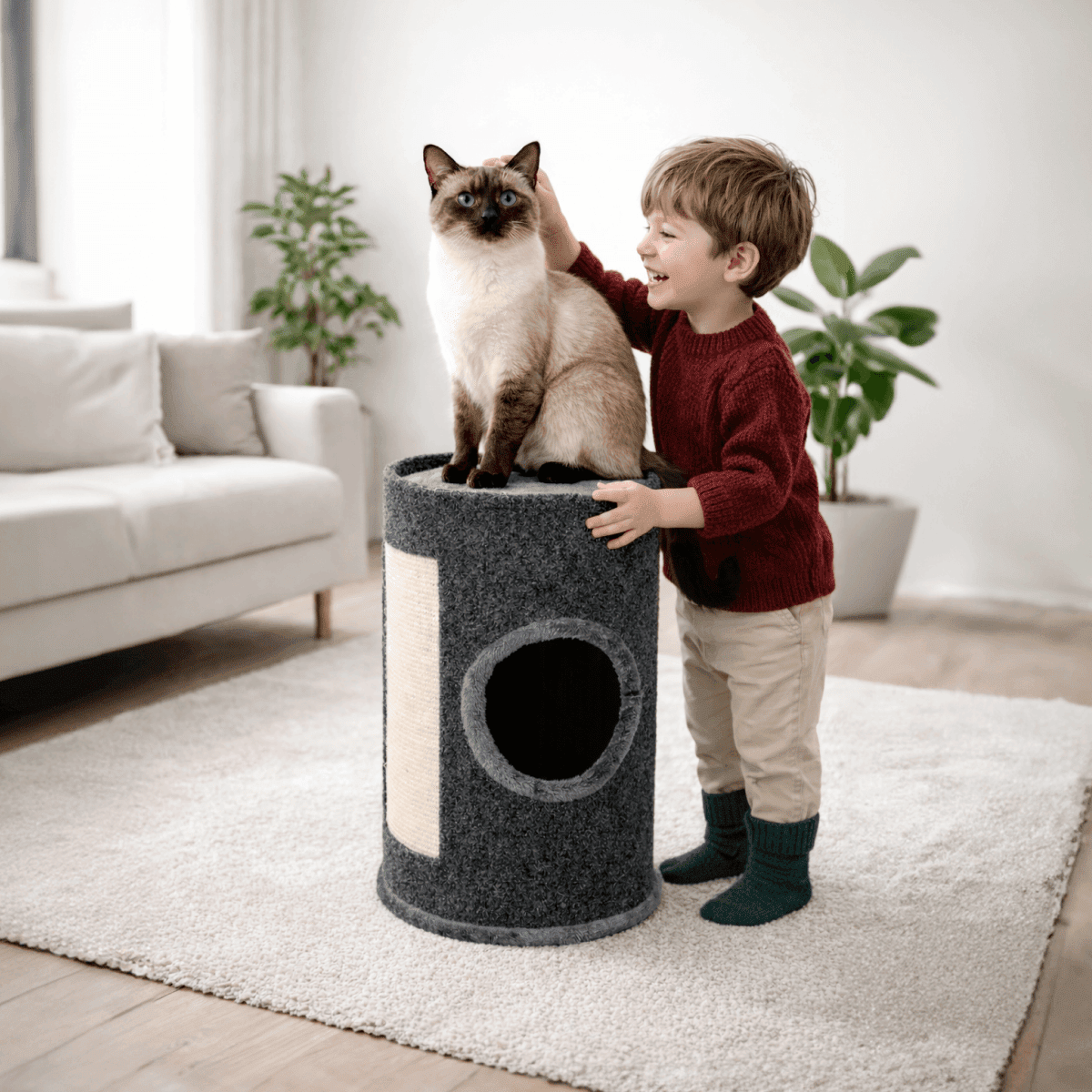 Zolux Tiragraffi Barile Oliver 50CM GRIGIO