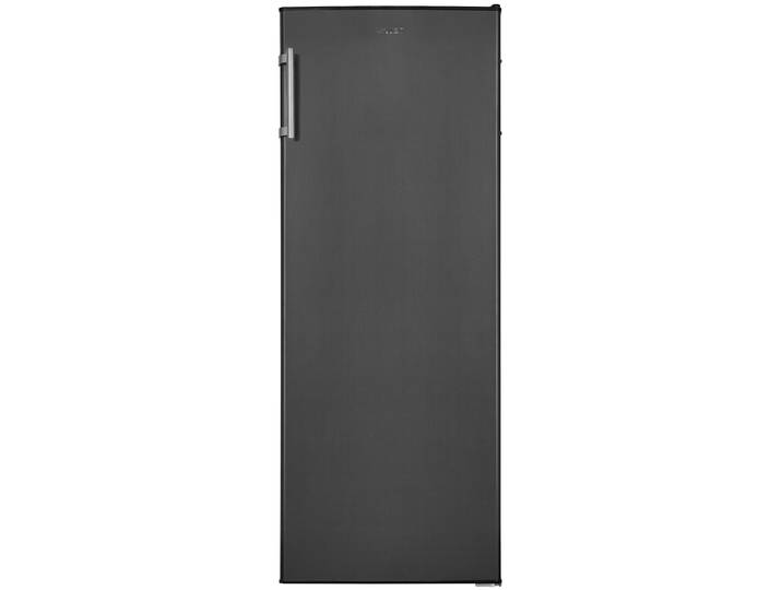 EXQUISIT Kühlschrank KS320-V-H-040E , Energieeffizienz: E, schwarz (inoxlook, az), Rechtsanschlag, wechselbar, Kühlschränke, Großzügiger Kühlraum für mehr Frische und beste Übersicht, Kühlschrank