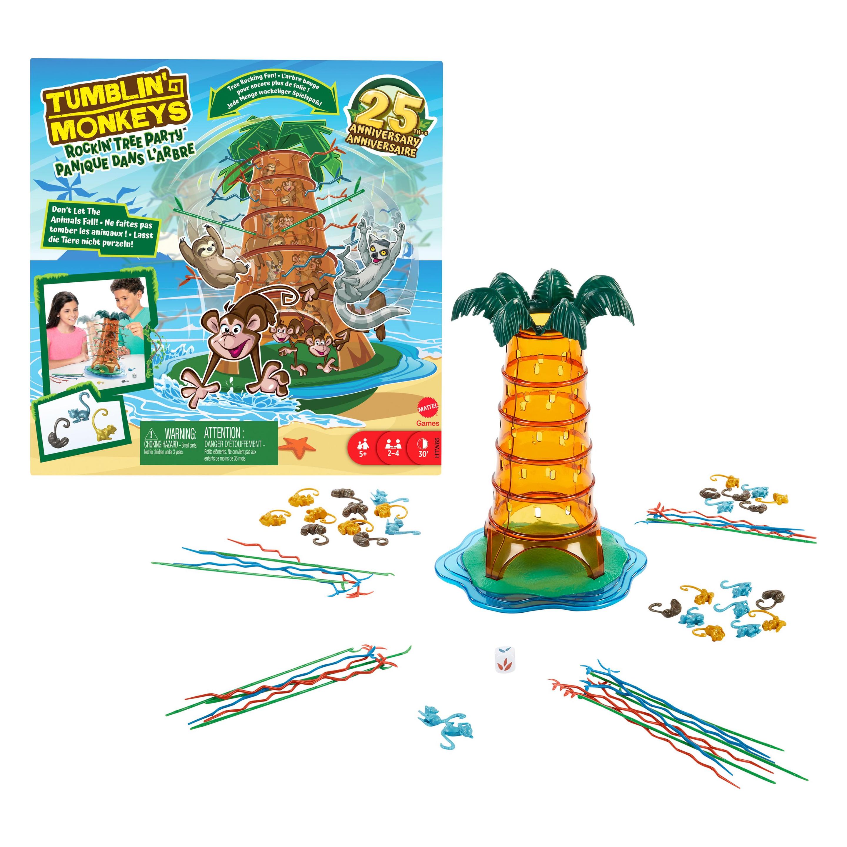 Mattel Schaukelpalmen-Party (Englisch, Französisch, 2 - 4 Spieler) (HTW65)
