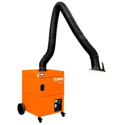 Absauganlage, fahrbar, Profi-Master, Absaugarm ø150mm/2m in Schlauchausführung